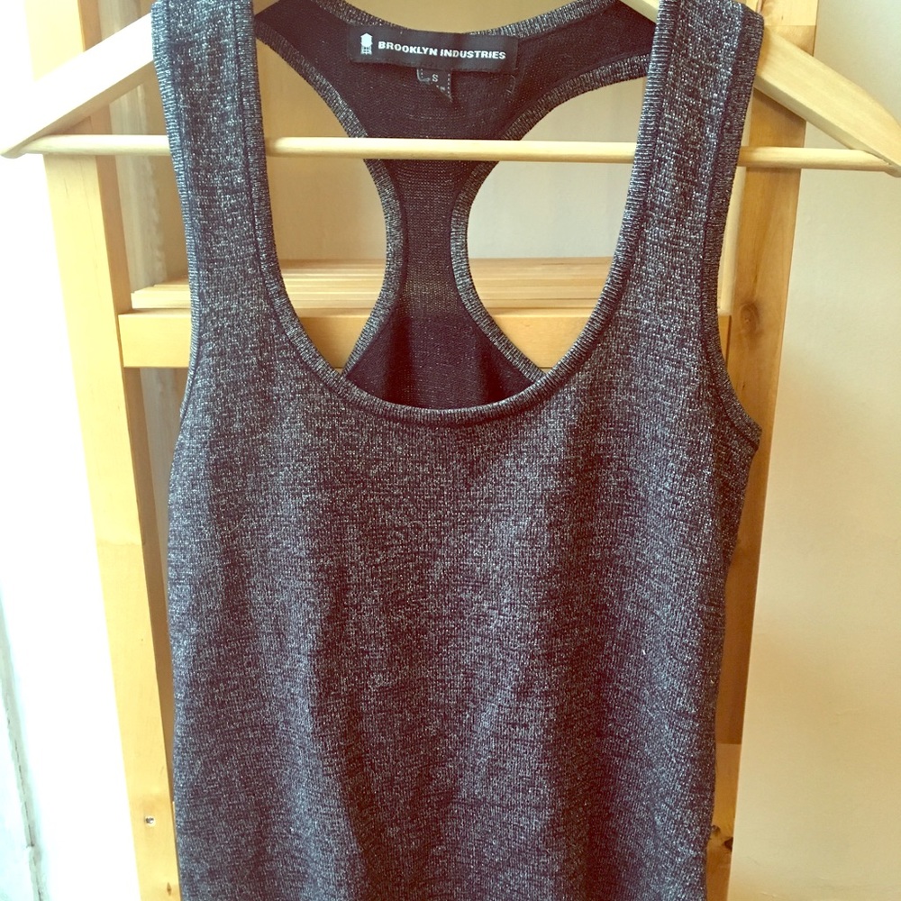 Brooklyn Industries shimmery racerback tank
